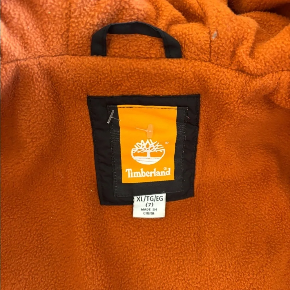 Timberland fleece lined winter jacket boys youth 7